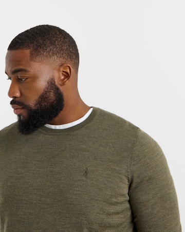 Polo Ralph Lauren Merino Wool Knit Polo - Olive