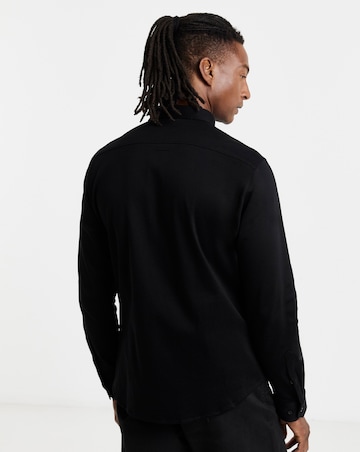 BOSS Long Sleeve Motion Shirt - Black
