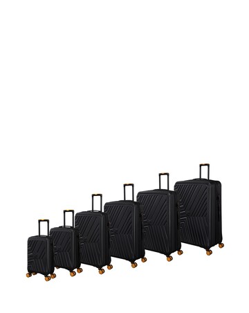 IT Luggage Convertible 6pc Suitcase Set with Removable Wheels