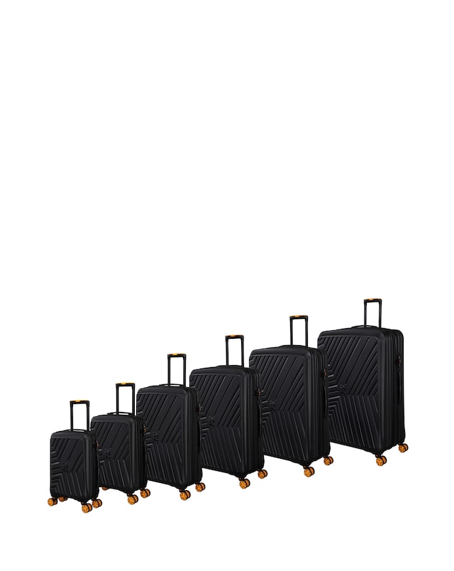 IT Luggage Convertible 6pc Suitcase Set with Removable Wheels