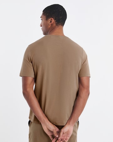 BOSS Mix & Match Short Sleeve Lounge T-Shirt - Beige