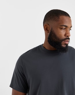 Relaxed Fit Crew Neck T-Shirt Long