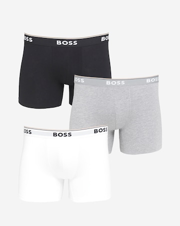 BOSS 3 Pack Power Boxer Brief - Multi