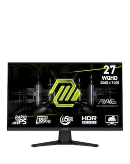 MSI MAG 274QF 27in 180Hz WQHD HDR Rapid IPS 0.5ms Flat Gaming Monitor