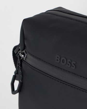 BOSS Nylon Cross Body Bag - Black