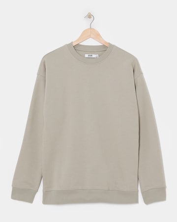 Relaxed Fit Crew Neck Sweatshirt