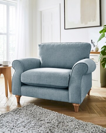 Julipa Colston Chenille Snuggler Chair