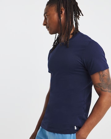 Polo Ralph Lauren 3 Pack Short Sleeve Lounge T-Shirt - Blue