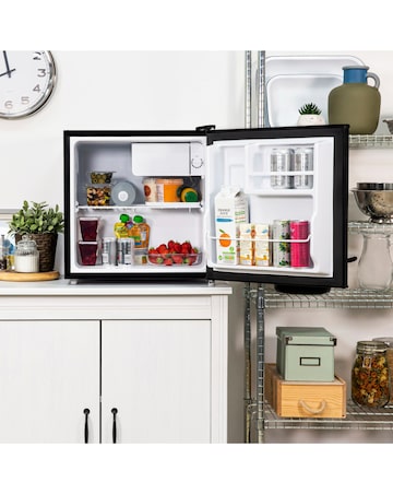 Abode ATTF0E1b Table Top Fridge - Black