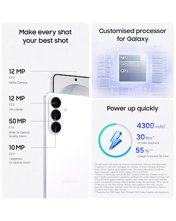 Samsung Galaxy S26 512GB - White