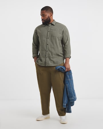 Jack & Jones James Check Shirt Olive
