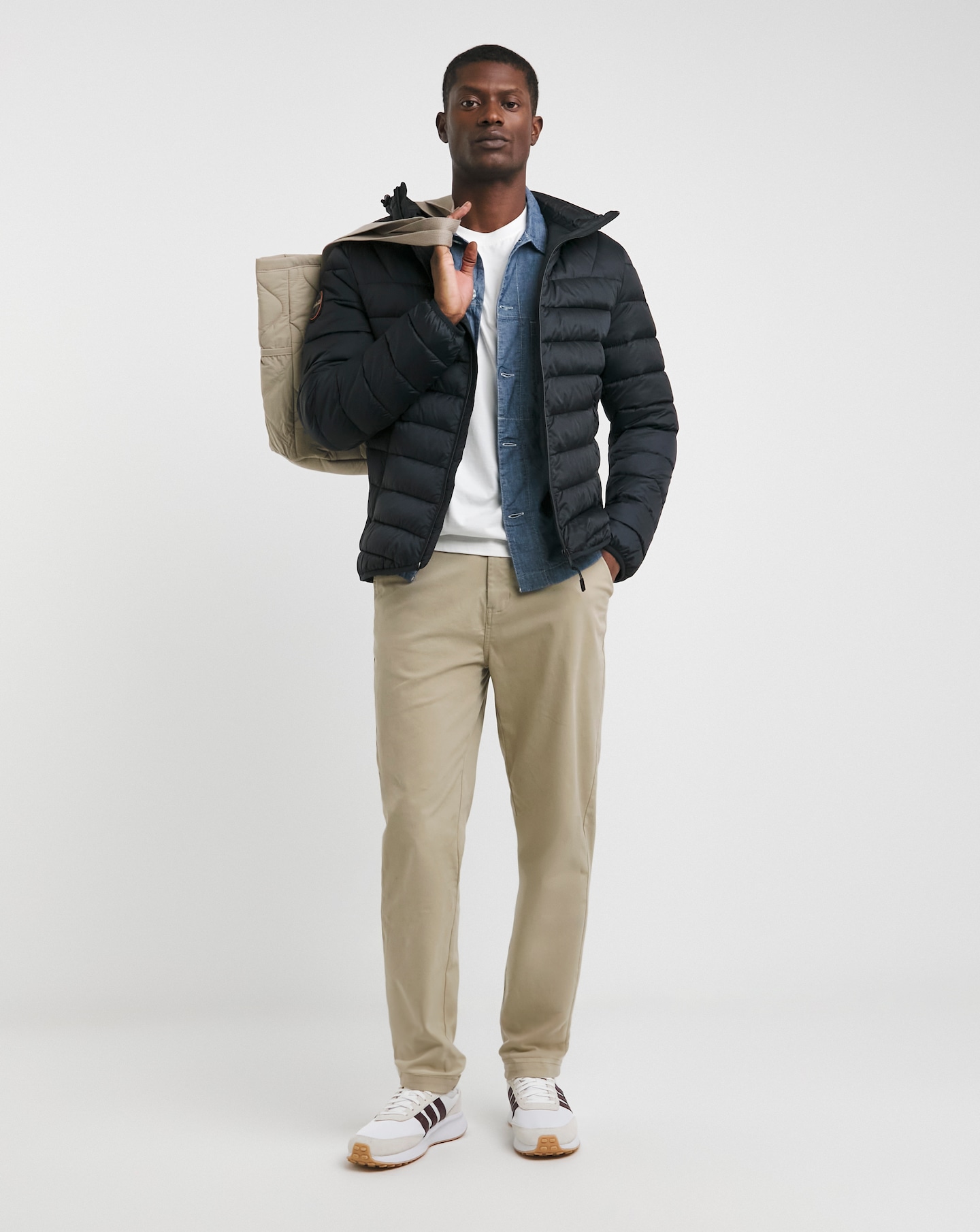 Napapijri Aerons Black Hooded Coat Jacamo