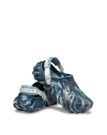 Crocs Echo Marbled Clog - Black Multi