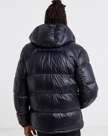 Polo Ralph Lauren Insulated Gloss Bomber Jacket - Black