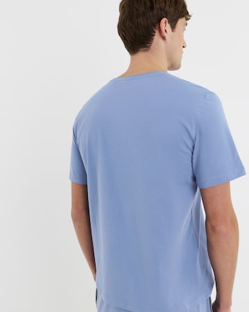 BOSS Mix & Match Short Sleeve Lounge T-Shirt - Light Blue