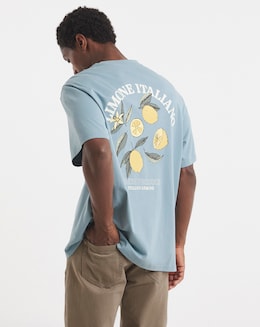 Lemon Back Graphic T-Shirt