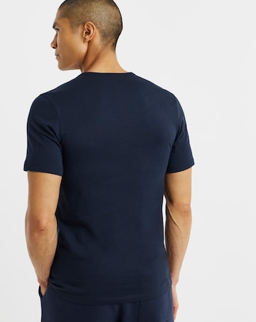 BOSS 3 Pack Short Sleeve Lounge T-Shirt - Blue