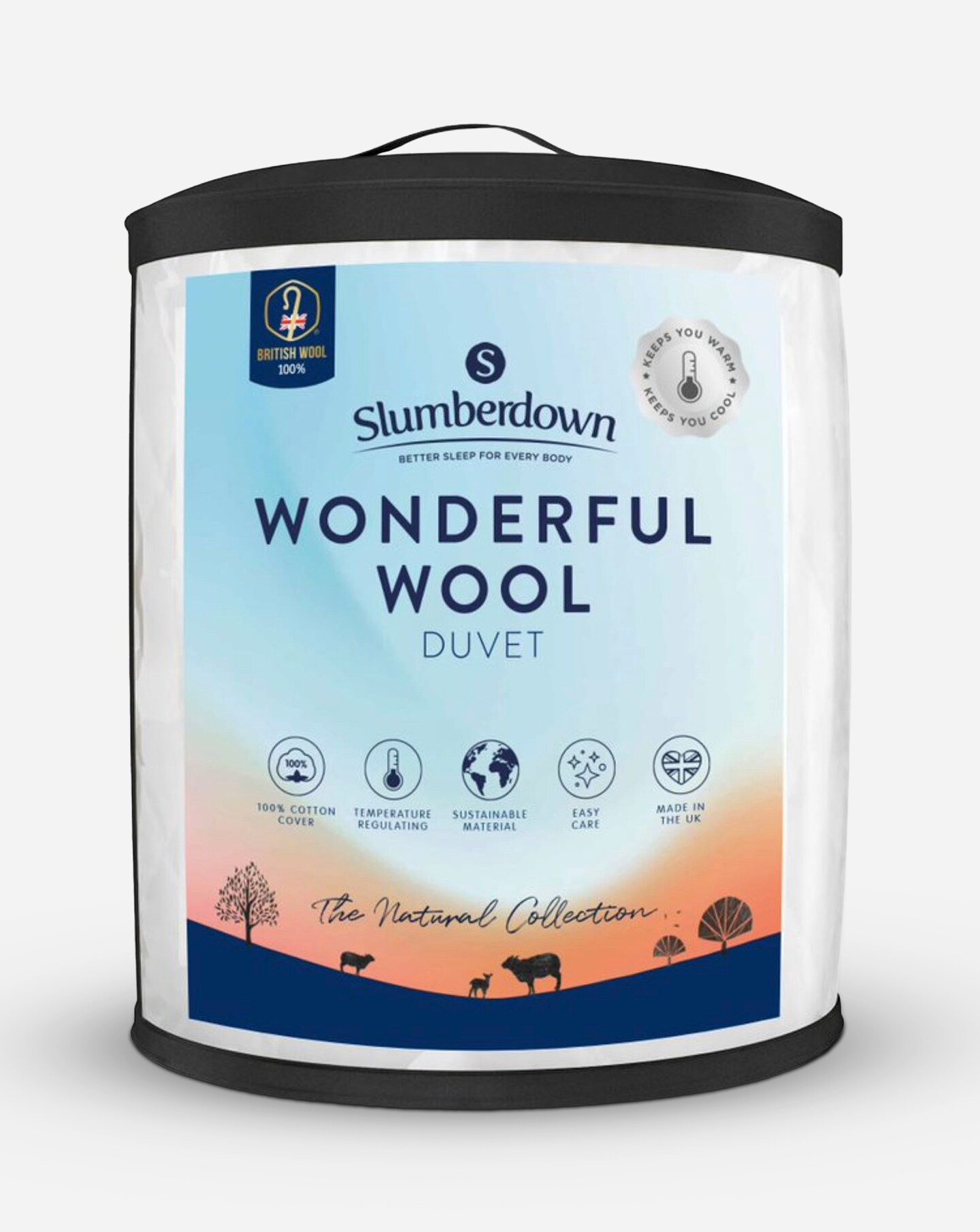 Slumberdown Wonderful Wool Medium Duvet