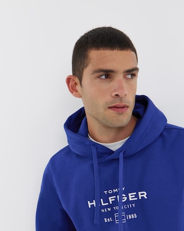Tommy Hilfiger Graphic Hoodie - Bright Blue