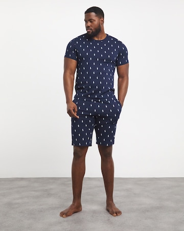Polo Ralph Lauren Mix & Match Printed Navy Lounge T-Shirt