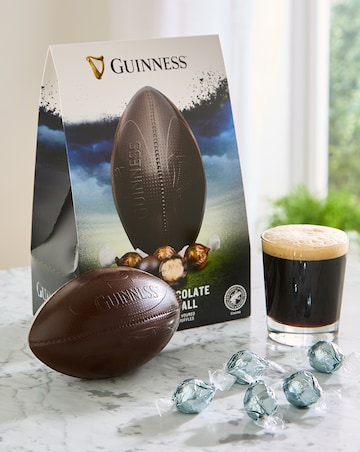 Guinness Dark Chocolate Rugby Ball Easter Egg 196g