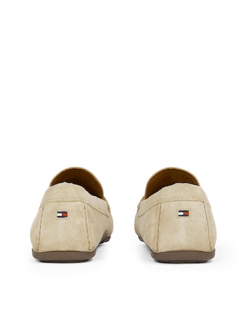 Tommy Hilfiger Suede Driving Shoe - Natural