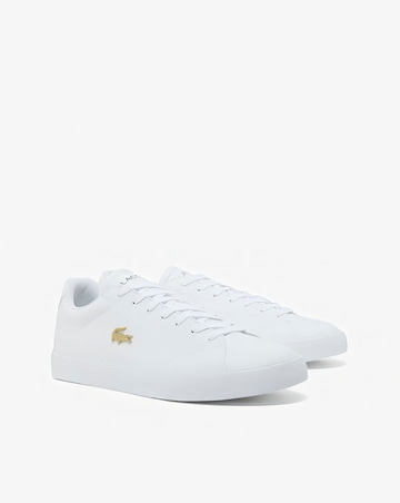 Lacoste Lerond Set Leather Trainer - White