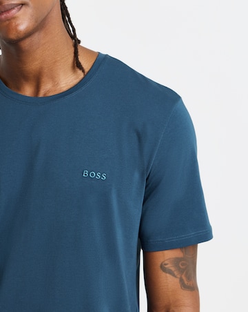 BOSS Mix & Match Short Sleeve Lounge T-Shirt - Blue
