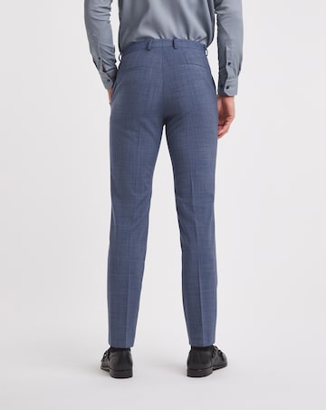 BOSS Blue Wool Mix Suit Trouser