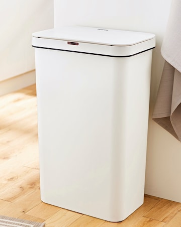 Tower 50L Rectangular Sensor Bin White