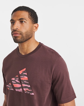 adidas Camo Logo T-Shirt