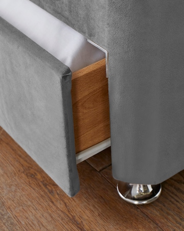 Silentnight 4000 Pocket Memory Divan Set with 2 Drawers & Headboard