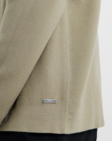 Folio Knitted Zip Through Shirt