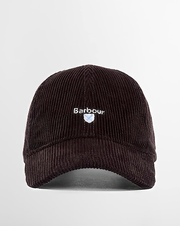 Barbour Preston Cord Cap - Brown