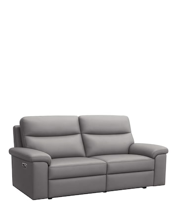 Aspire Corvan Leather Recliner 3 Seater