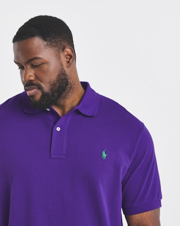 Polo Ralph Lauren Classic Short Sleeve Polo Shirt - Purple
