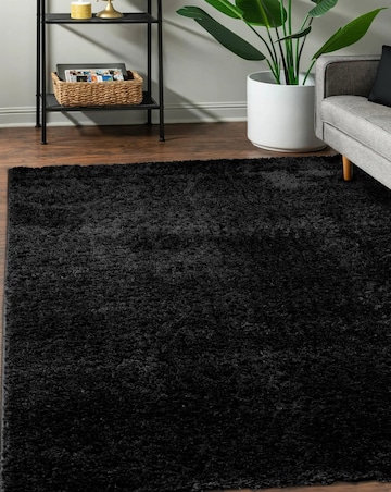 Snug Plain Shaggy Cosy Rug