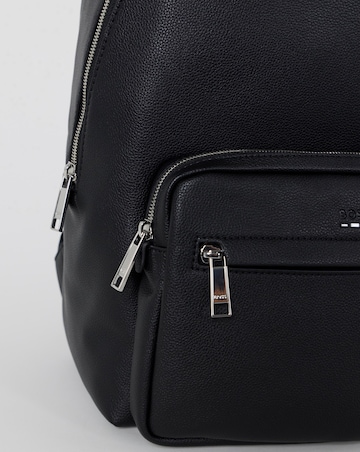 BOSS Embossed Logo Backpack - Black