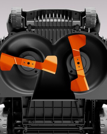 Flymo 36V UltraMow Duo 460 Cordless Lawnmower 2.5Ah Battery & Charger