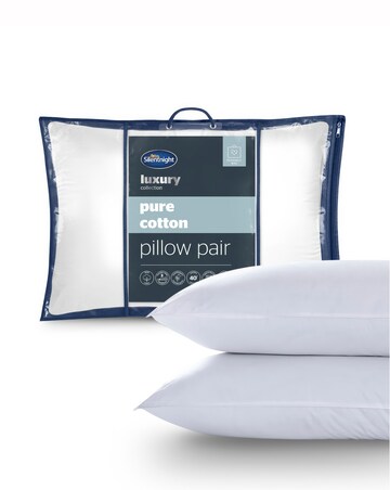 Silentnight Pure Cotton Pack of 2 Pillows