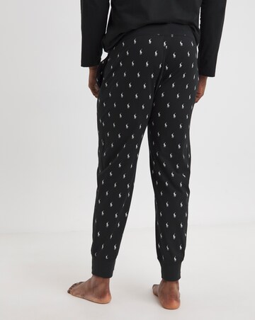 Polo Ralph Lauren Printed Mix & Match Black Lounge Pant