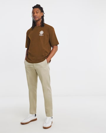 Polo Ralph Lauren Short Sleeve Back Graphic T-Shirt - Brown