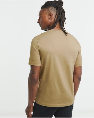 BOSS Short Sleeve Graphic Logo T-Shirt - Camel