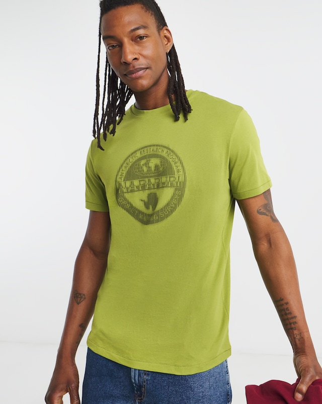 Napapijri Mahsa Short Sleeve T-Shirt - Green
