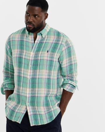 Polo Ralph Lauren Long Sleeve Check Shirt - Green