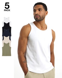 Urban Backwoods Sigil of Baphomet Men Uomo Canotta Tank Top Vest Nero Taglia S