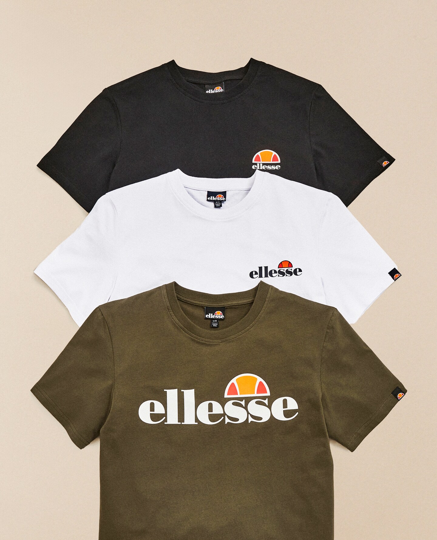 three Ellesse t-shirts