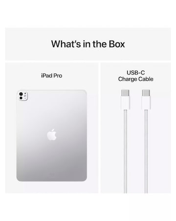 Apple iPad Pro (M5, 2025) 13inch Nano-Texture Glass Wi-Fi 1TB - Silver