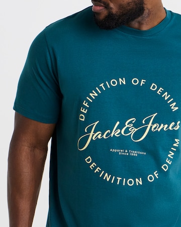 Jack & Jones Grayson Logo T-Shirt 5 Pack - Multi