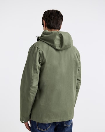 Cotton Peached Hooded Jacket